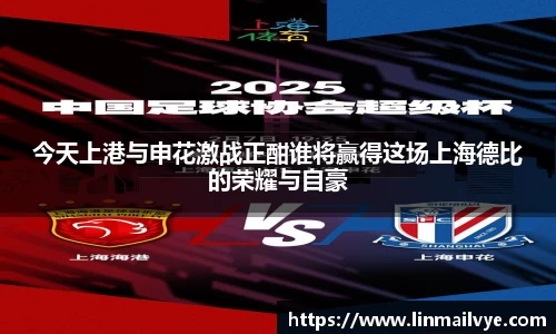 今天上港与申花激战正酣谁将赢得这场上海德比的荣耀与自豪