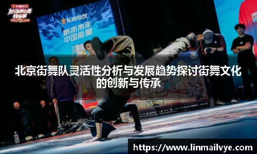 北京街舞队灵活性分析与发展趋势探讨街舞文化的创新与传承